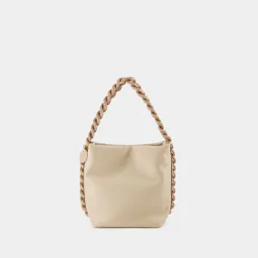 Stella McCartney  Puffy Alter Mat Bucket Bag - Stella McCartney - Vegan Leather - Beige