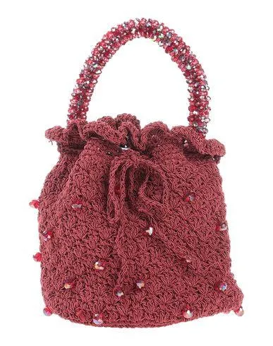 Suryo Women Handbag Brick red -- --