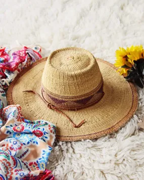 Sweet Vintage 70's Sun Hat