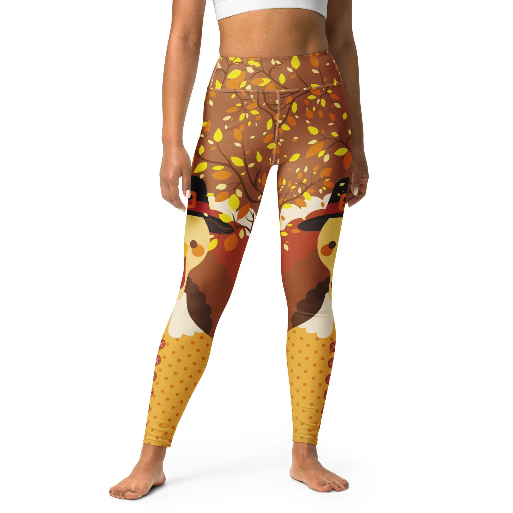 Thanksgiving Yoga Leggings