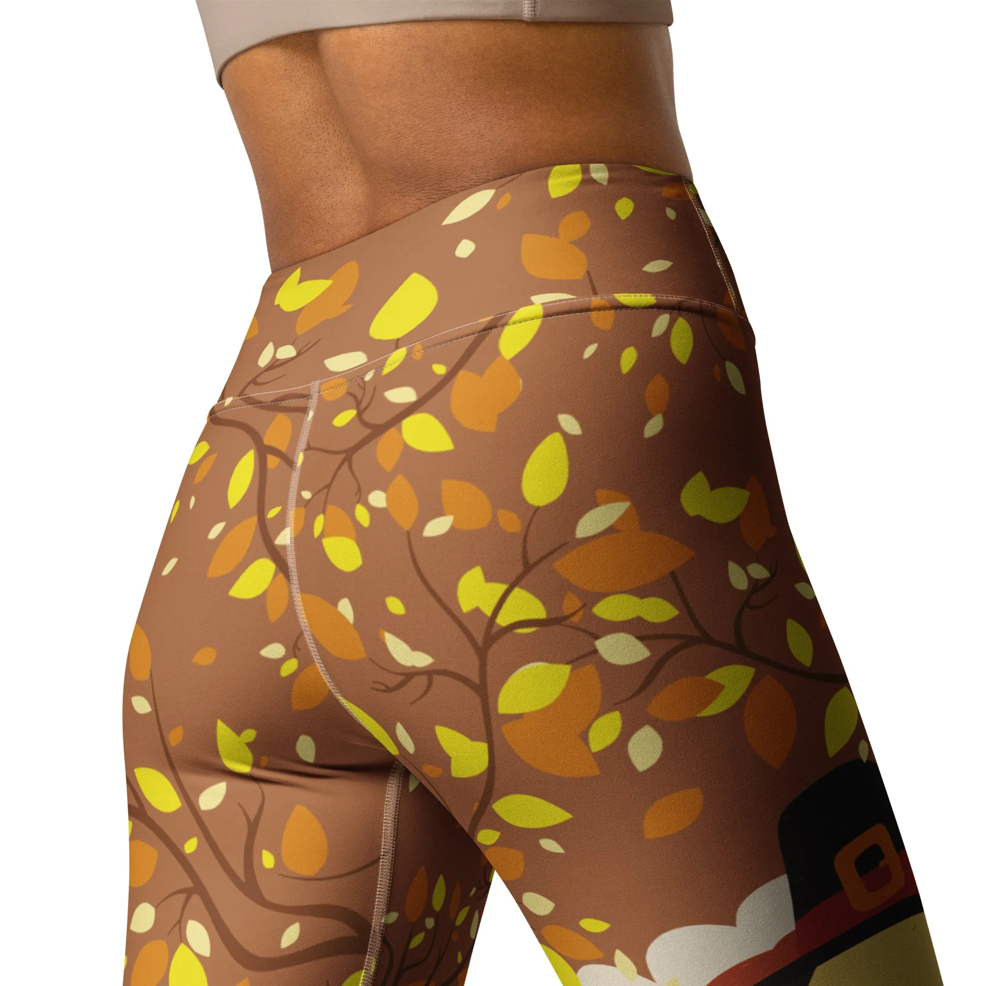 Thanksgiving Yoga Leggings