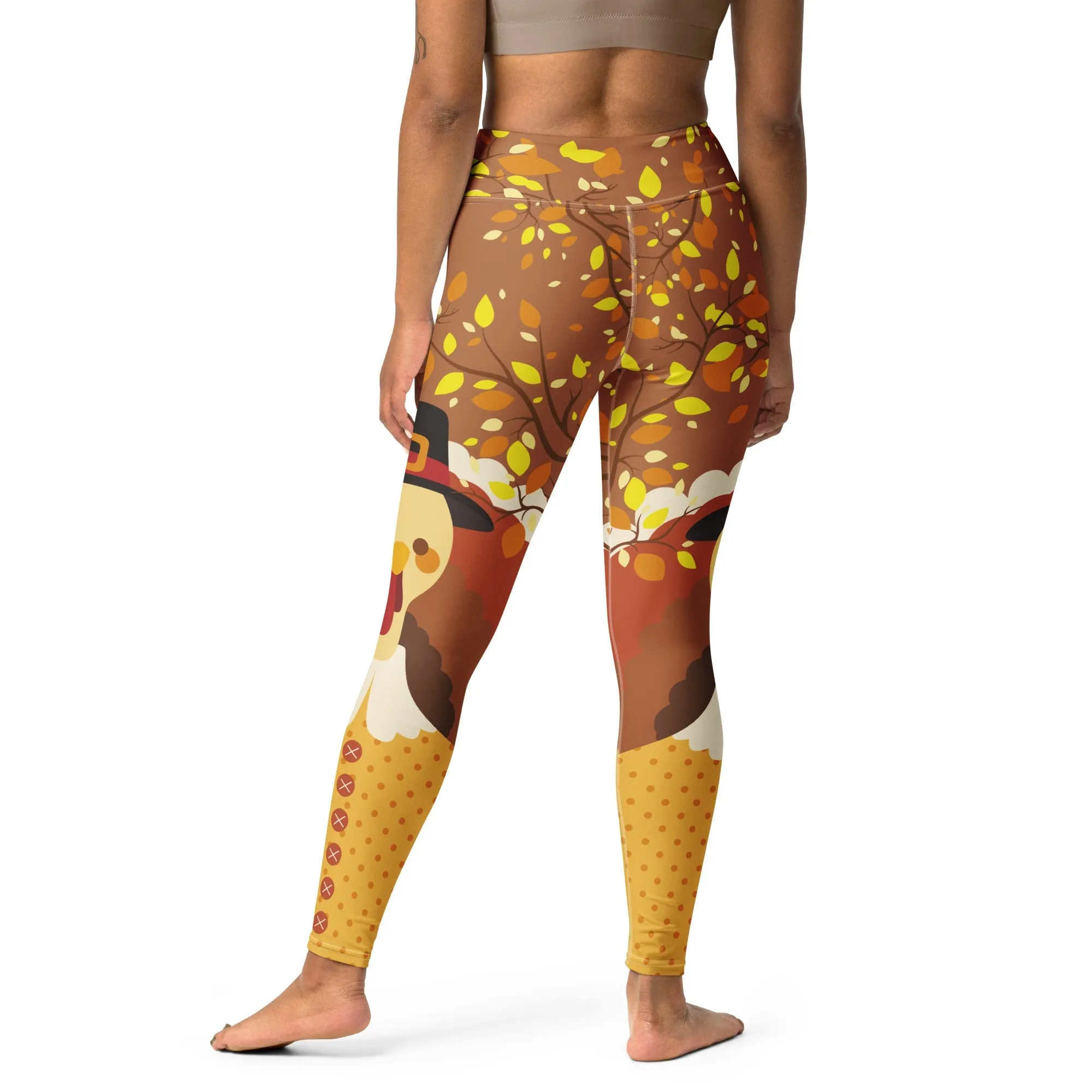 Thanksgiving Yoga Leggings