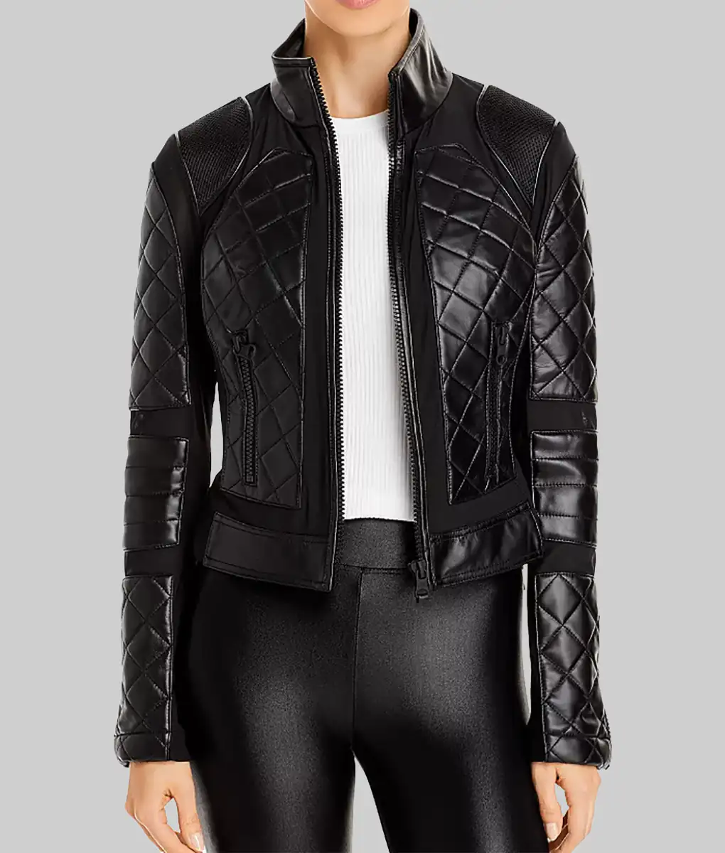 The Equalizer Jada Pinkett Smith(Jessie) Leather Biker Jacket | TLC UK