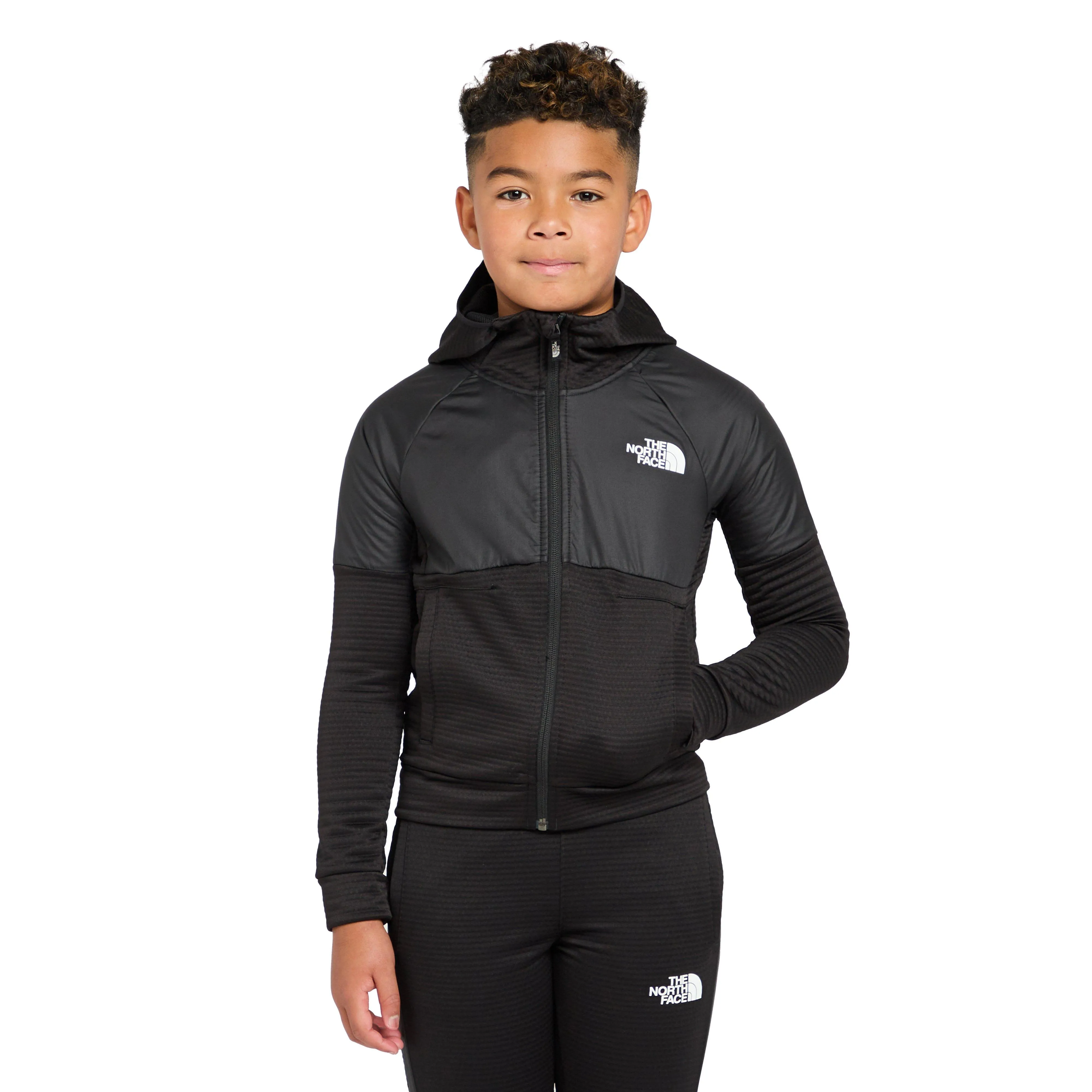 The North Face Kids' Mountain Athletics Full Zip Hooded Fleece | Ultimate Outdoors