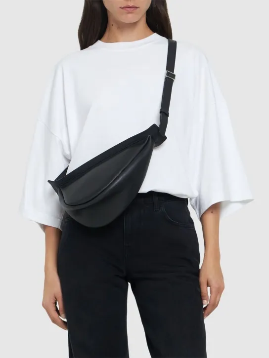 The Row   Small Slouchy Banana leather bag 