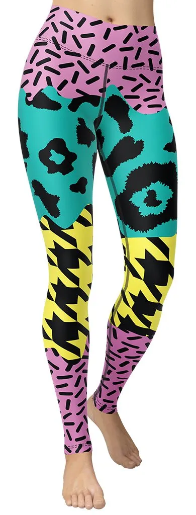 Three-Pattern Yoga Leggings