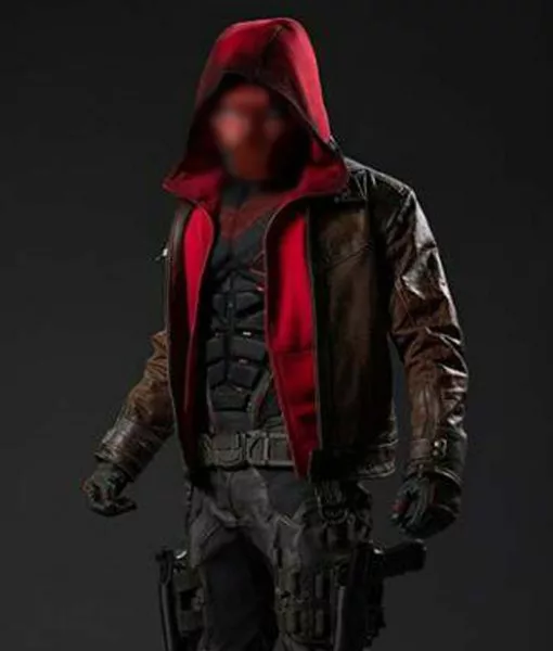 Titans S03 Jason Tod (Curran Walters) Red Hooded Jacket | TLC