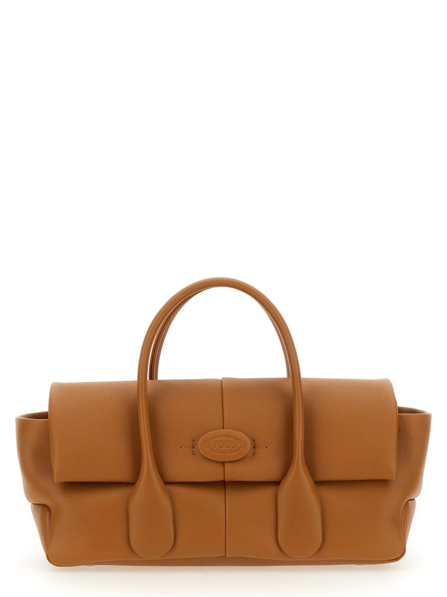 TOD'S    REVERSE EW FLAP SMALL LEATHER DI BAG BAG