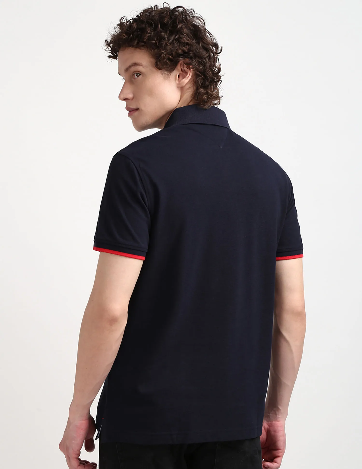 Tommy Hilfiger Solid Sanders Polo Shirt