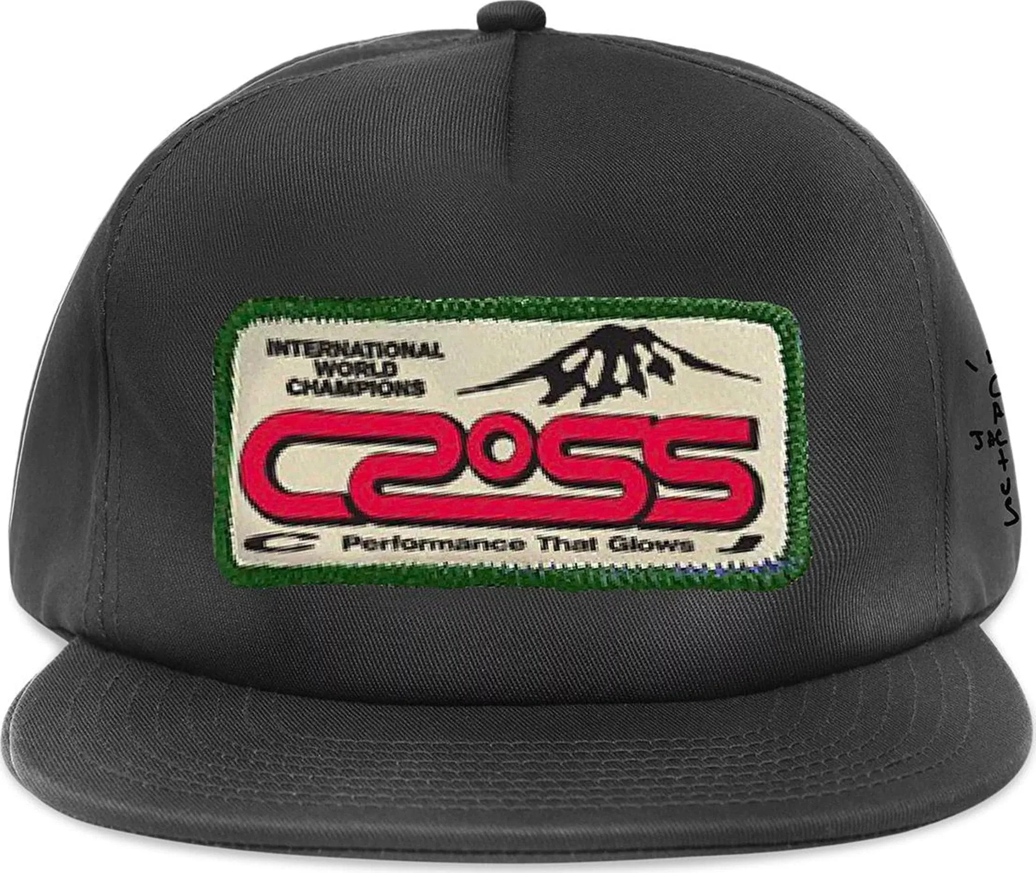 Travis Scott Cactus Jack Cross Hat Grey