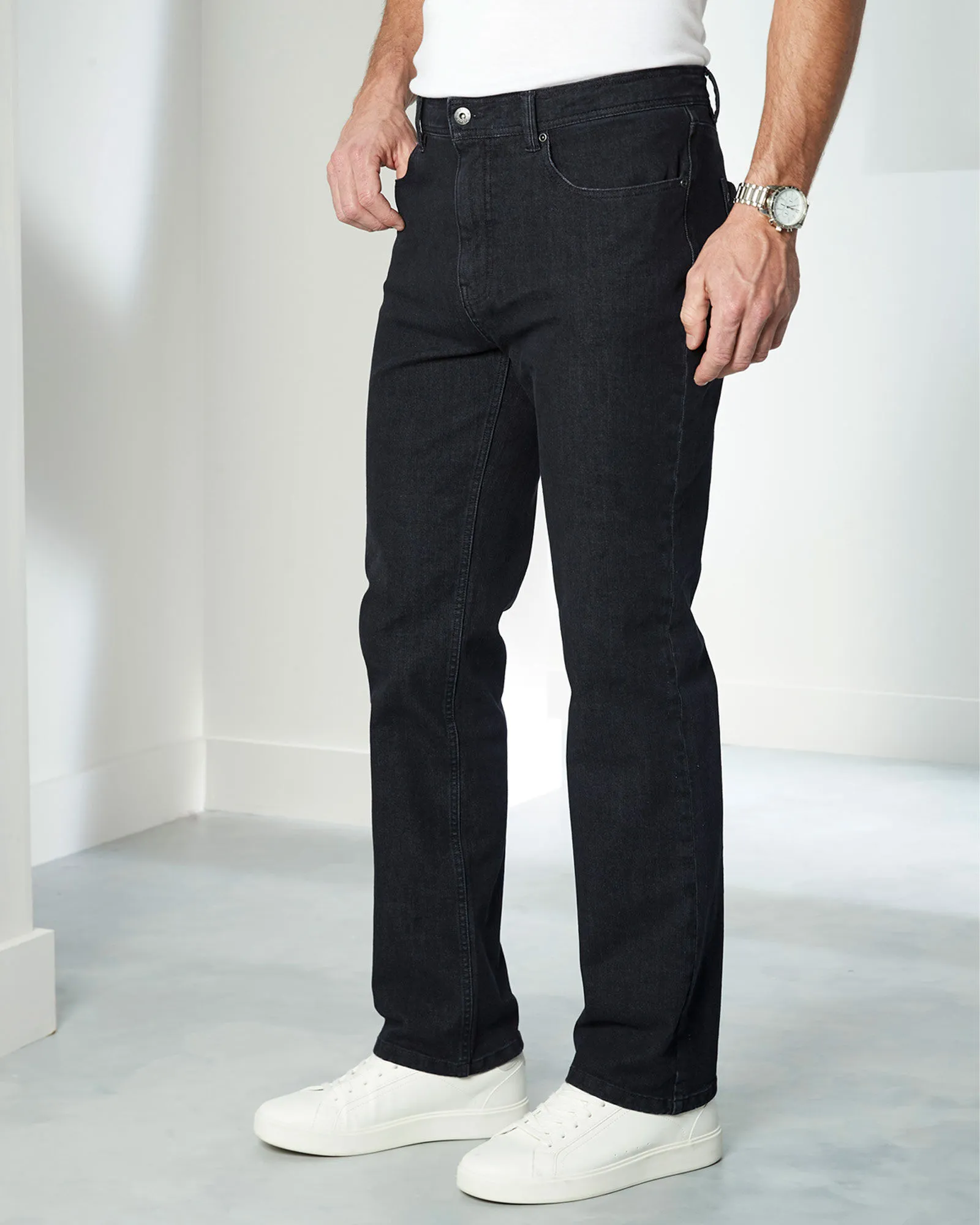 Ultimate Comfort 4-Way Stretch Straight Fit Jeans