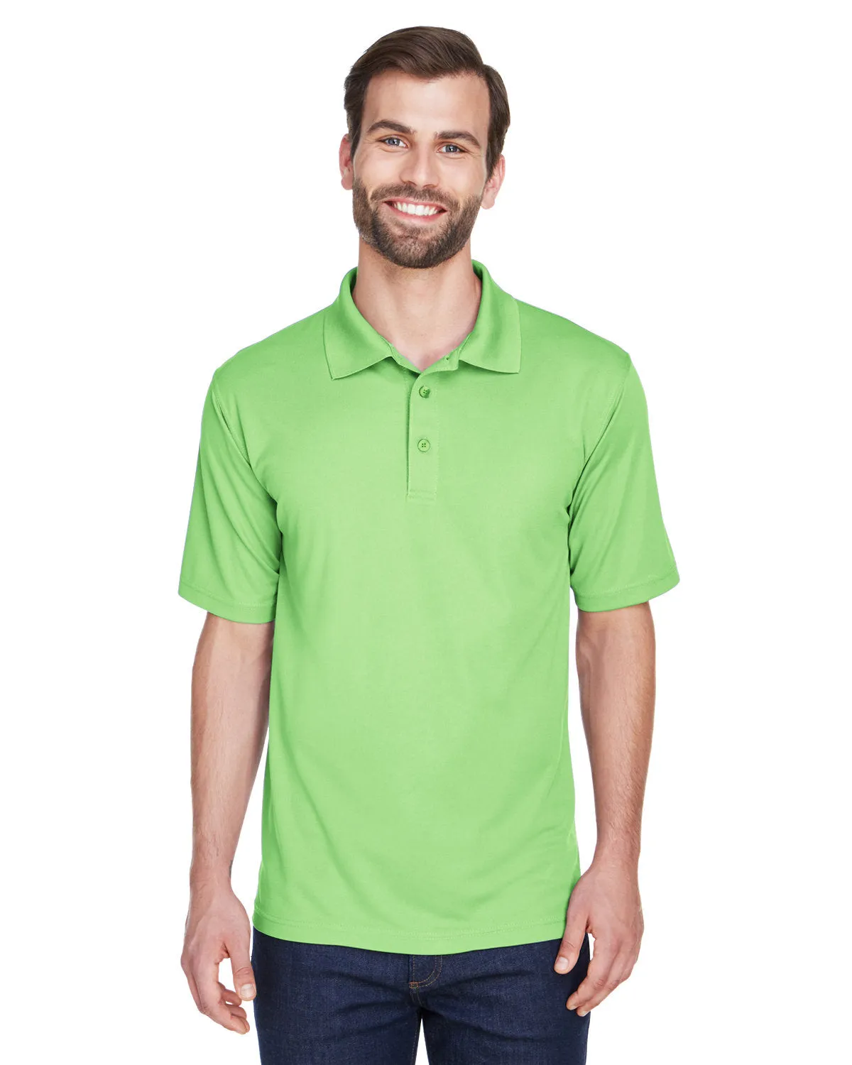 UltraClub Cool & Dry MeshPique Polo