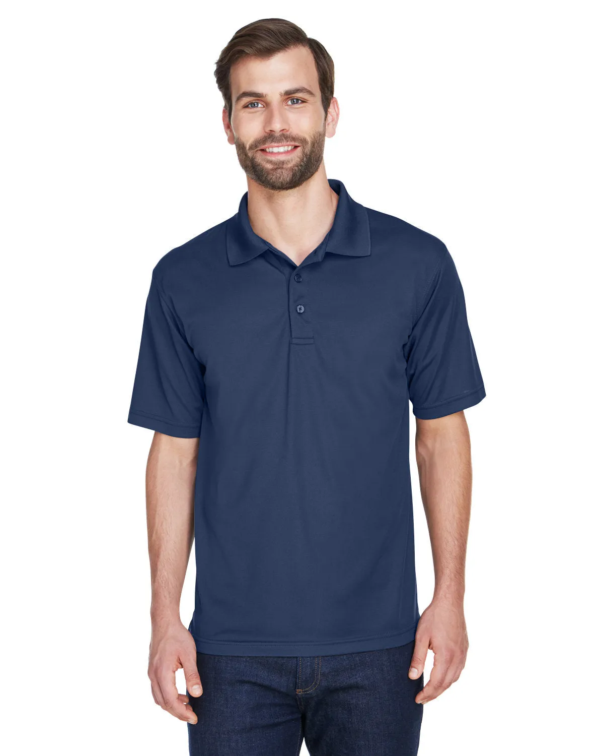 UltraClub Cool & Dry MeshPique Polo