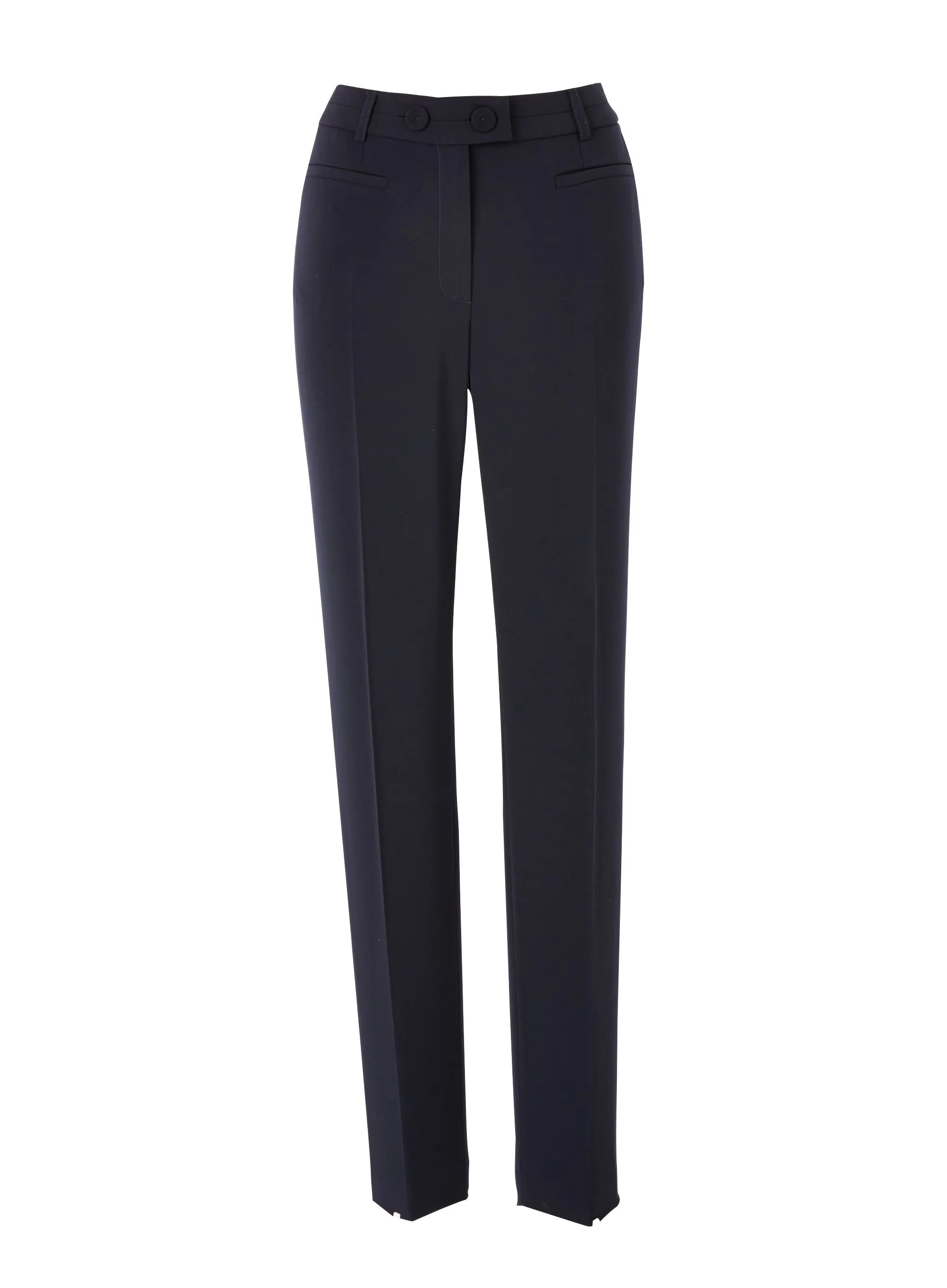 Un jour ailleurs VANEA STRAIGHT CUT CREPE TROUSERS