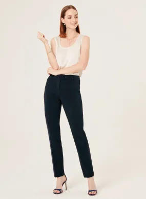 Un jour ailleurs VANEA STRAIGHT CUT CREPE TROUSERS