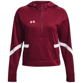 Under Armour Women's Cardinal/White Storm Armour Fleece Hoodie