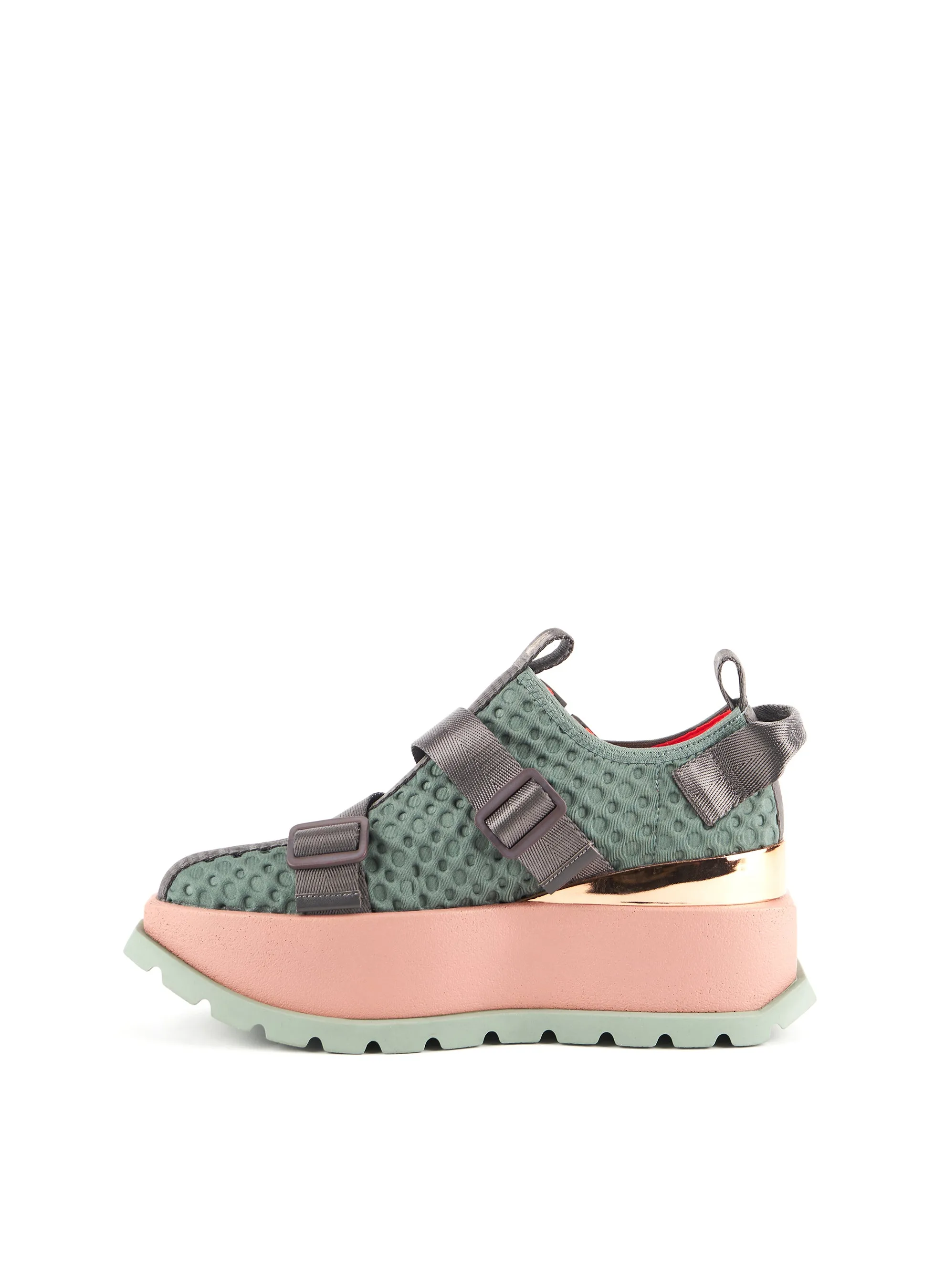 UNITED NUDE | SNEAKERS MUJER | ROKO Y II SAGE | GRIS, VERDE Y ROSA