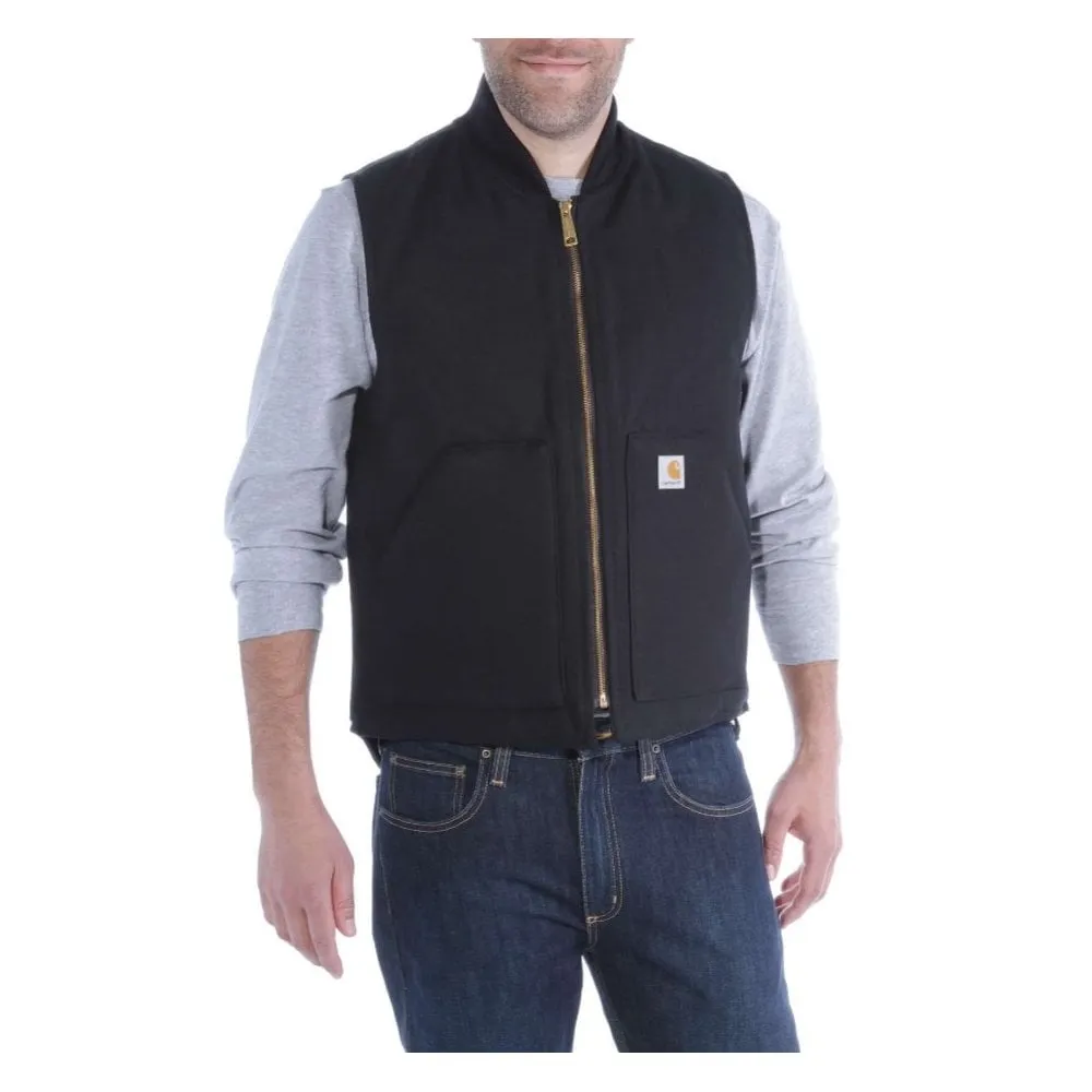 V01 Duck Leisure Quilted Mens Zip Arctic Vest Jacket Top