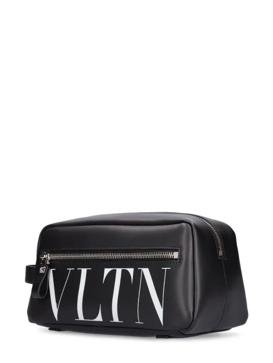 Valentino Garavani   VLTN medium leather toiletry bag 