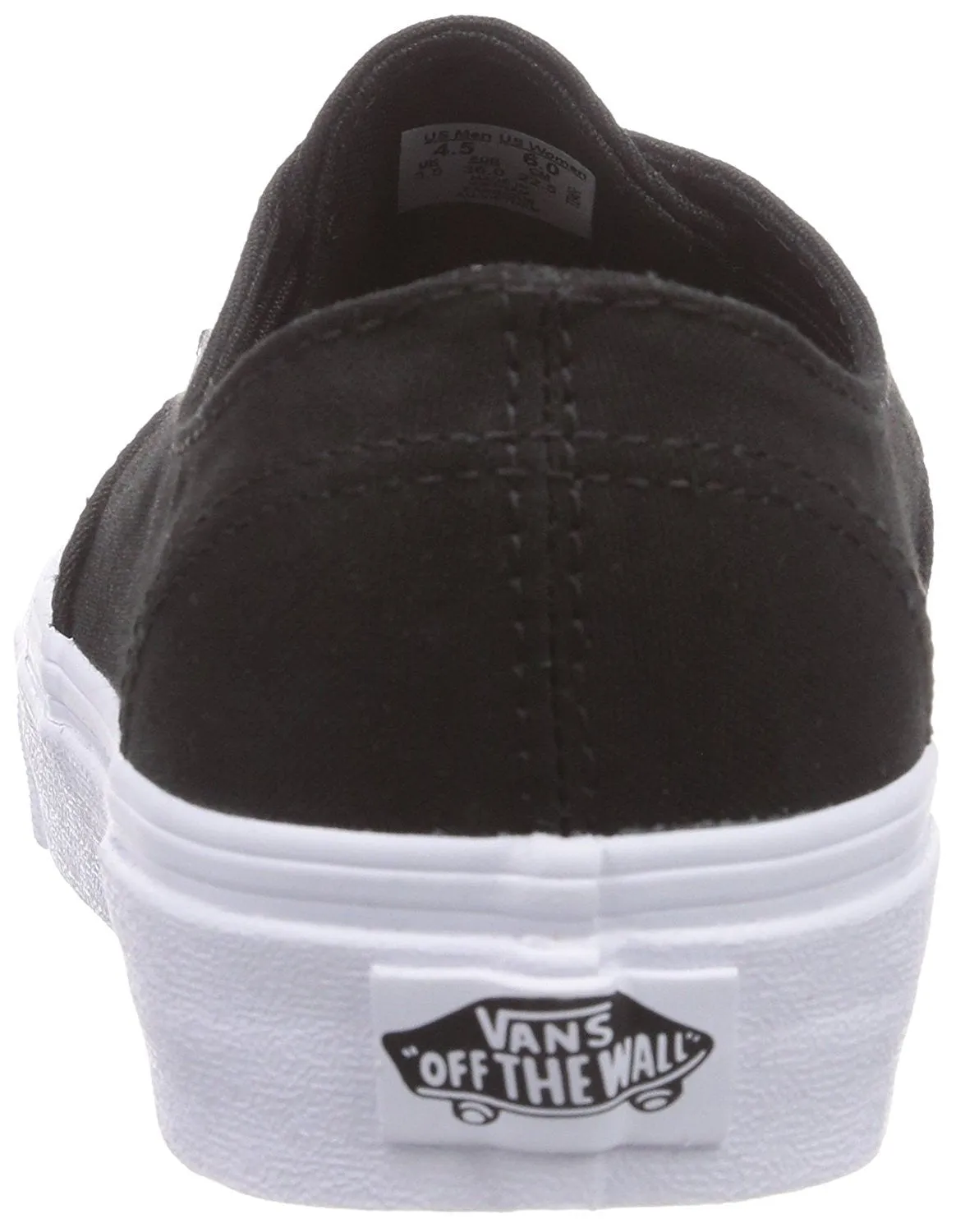 Vans Authentic Gore Women Round Toe Canvas Fashion Sneakers