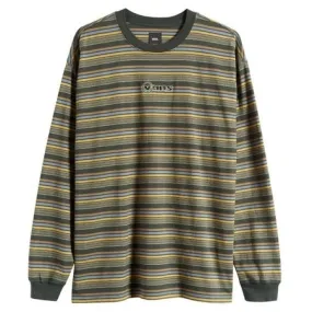 VANS BARWOOD STRIPE MENS LONG SLEEVE T-SHIRT