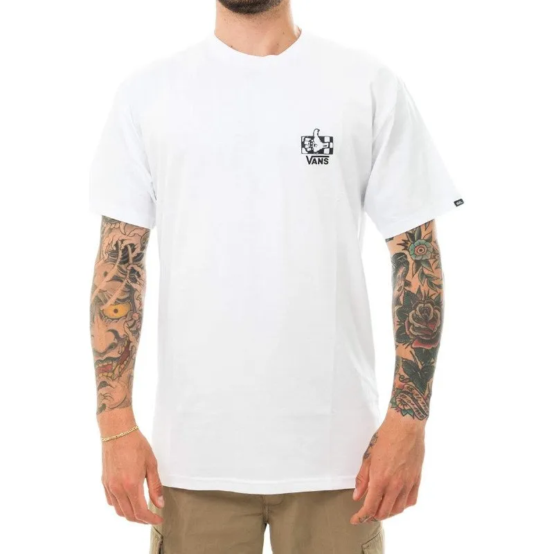 Vans BMX GREEN LIGHTED T-SHIRT (WHITE) MEN WHITE