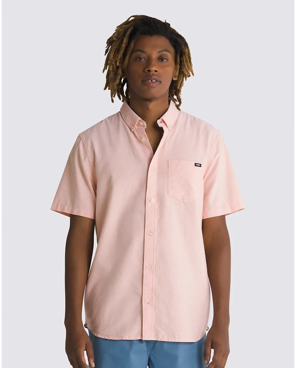 Vans Houser SS Button Up Shirt - Copper Tan