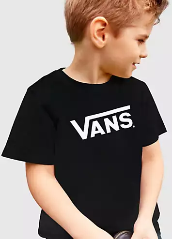 Vans Kids ’Classic’ Logo Print T-Shirt