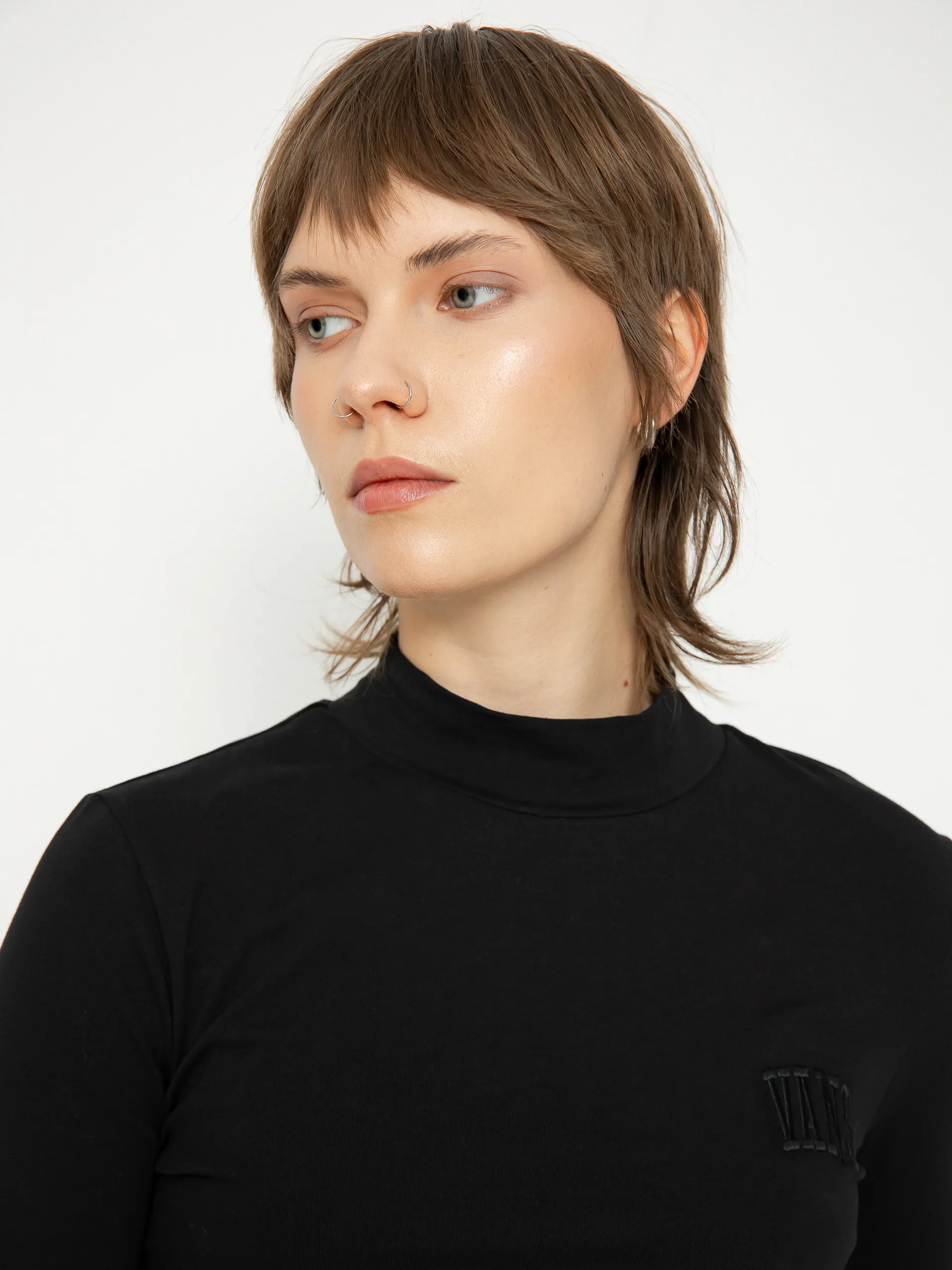 Vans Mini Mock Neck Wmn Longsleeve (program black)