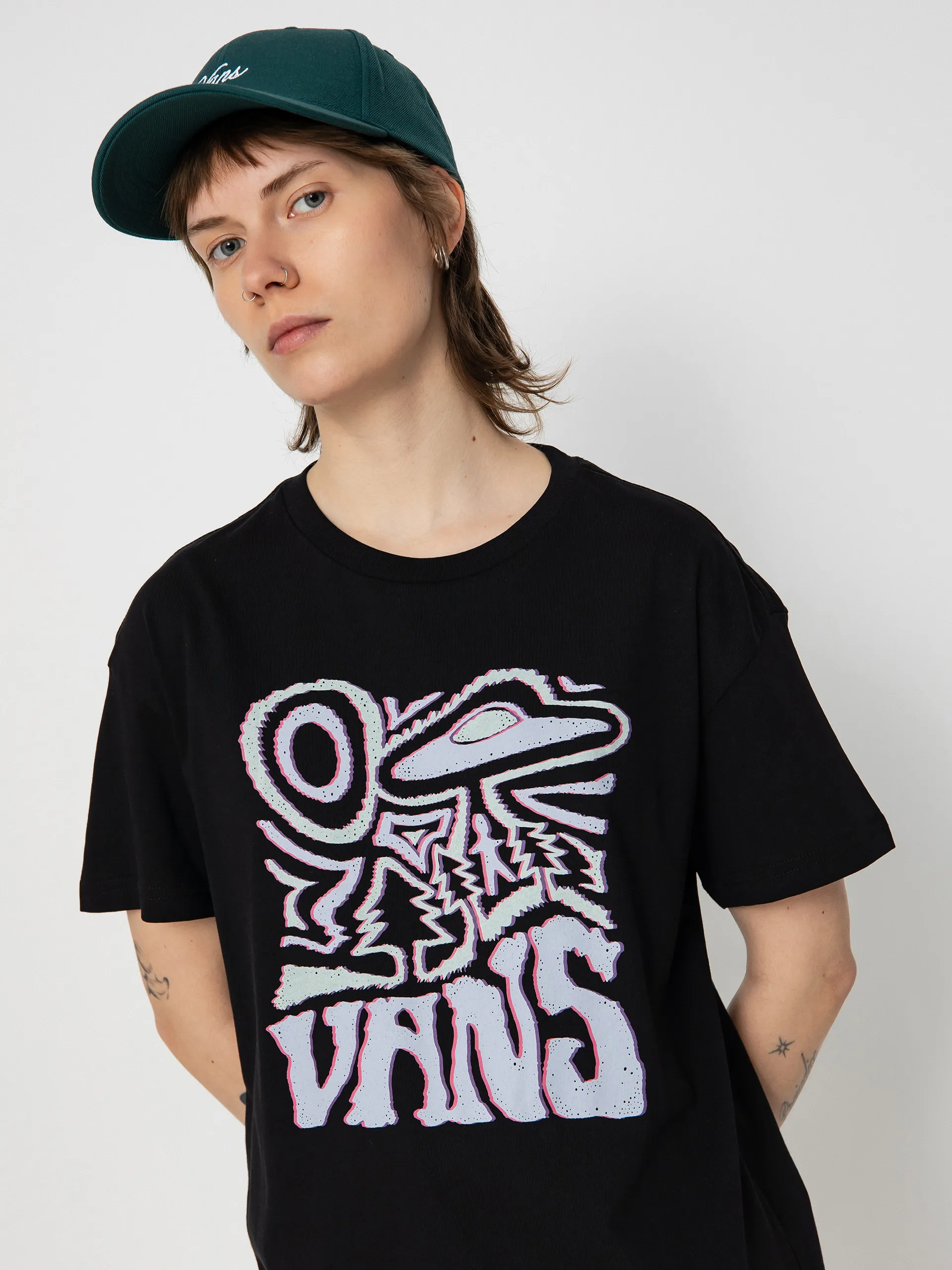 Vans Outdoor Abduction Oversized Wmn T-Shirt (black)