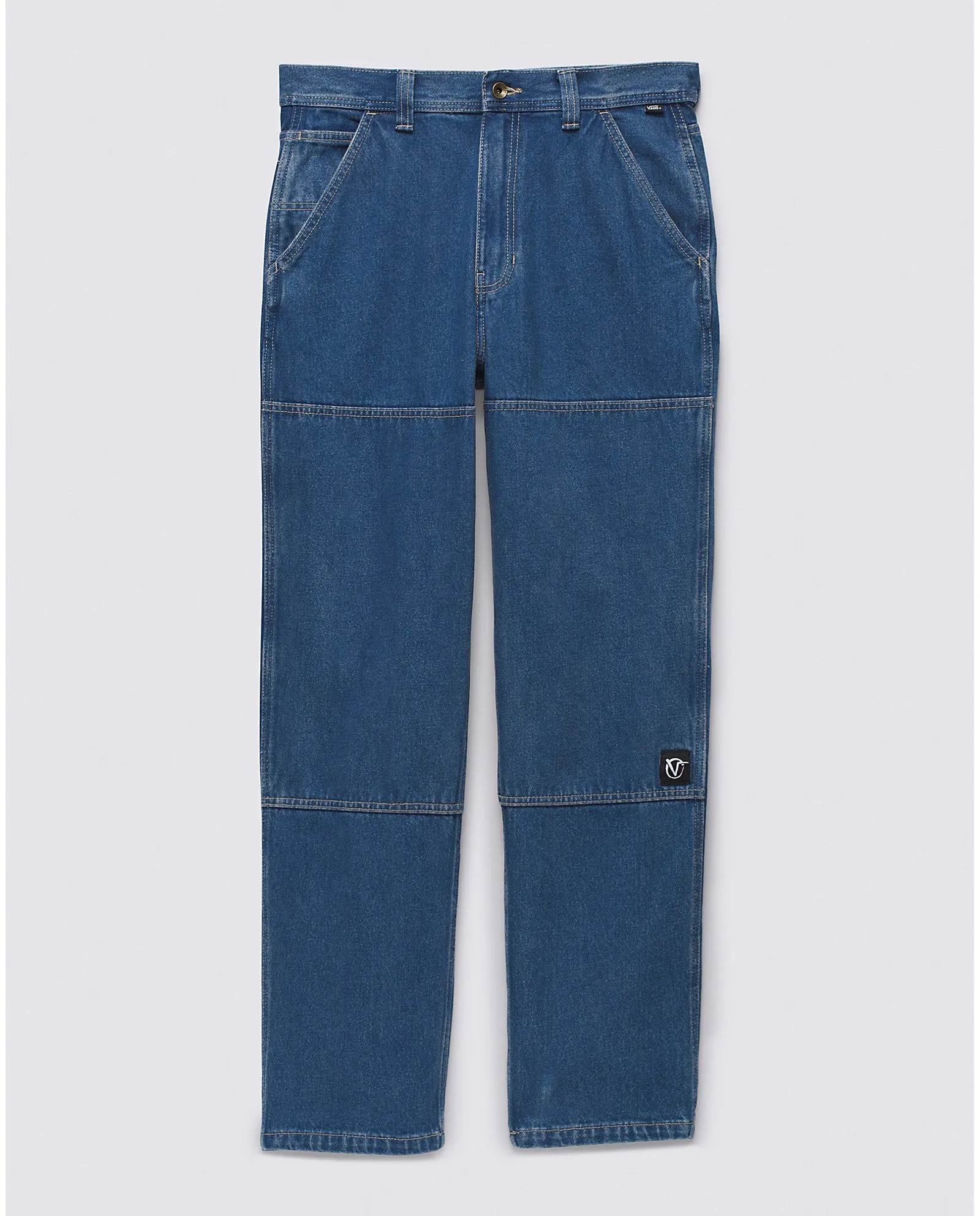 Vans Rowan Drill Chore Loose Carpenter Denim Jeans - Indigo