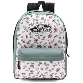 Vans Womens Realm Backpack - Ditsy Poppy Floral Marshmallow/Duck