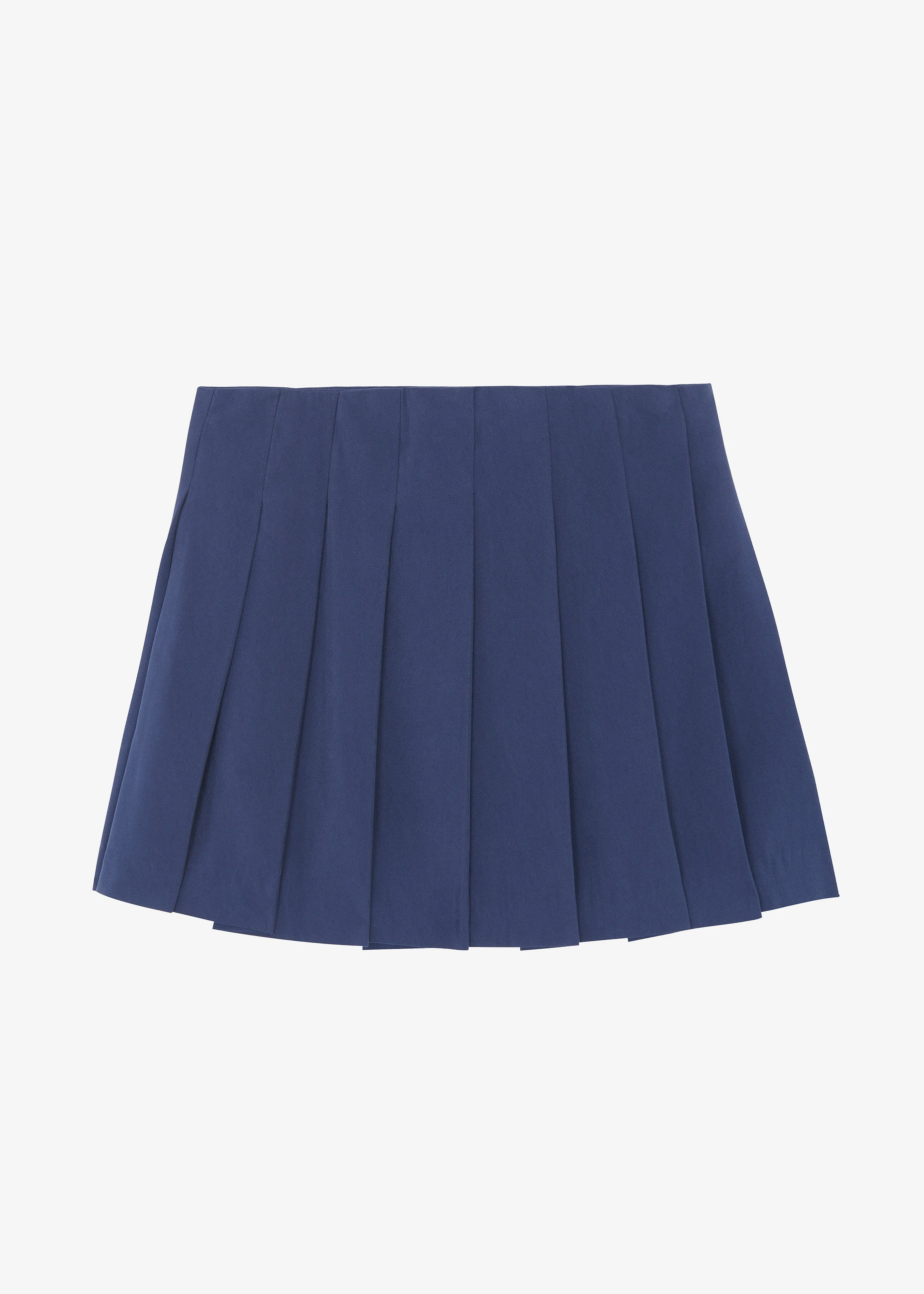 Venus Pleated Skirt - Navy