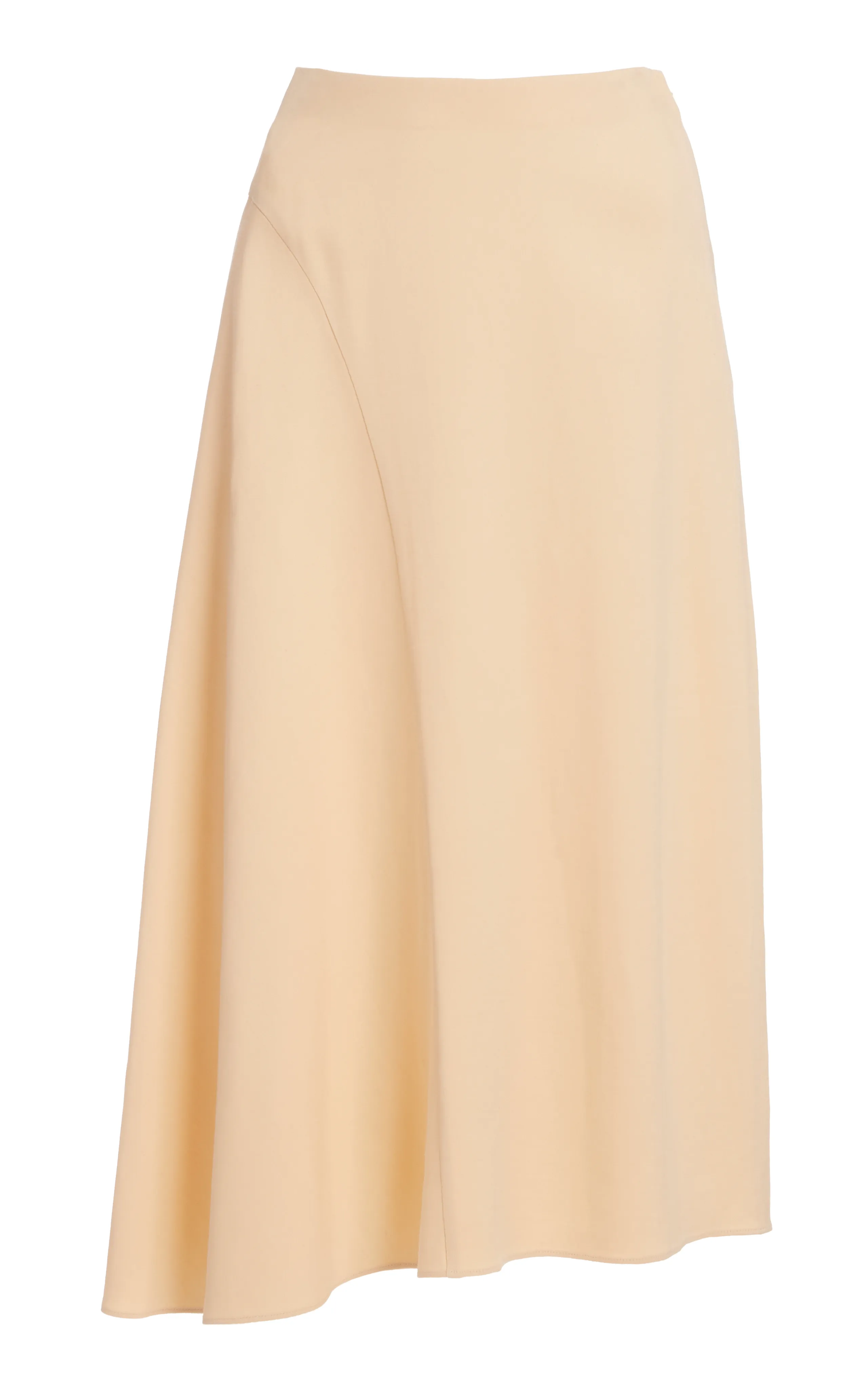 Vince Asymmetric Twill Skirt