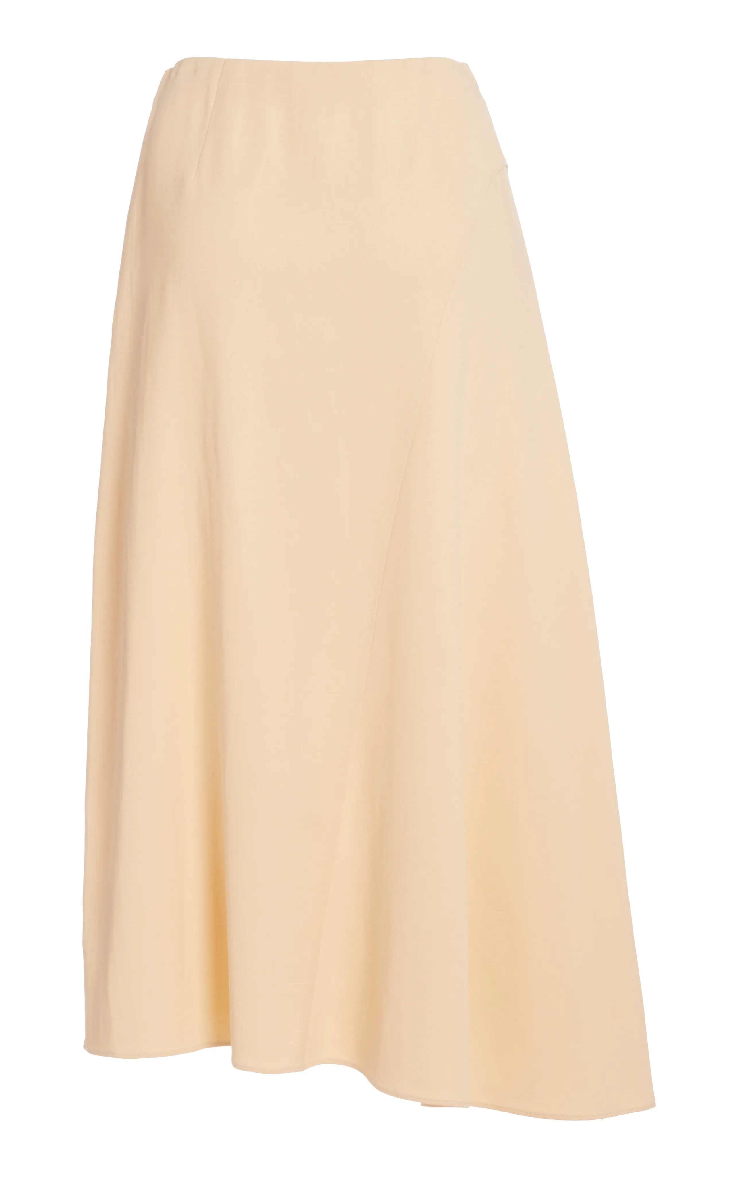 Vince Asymmetric Twill Skirt