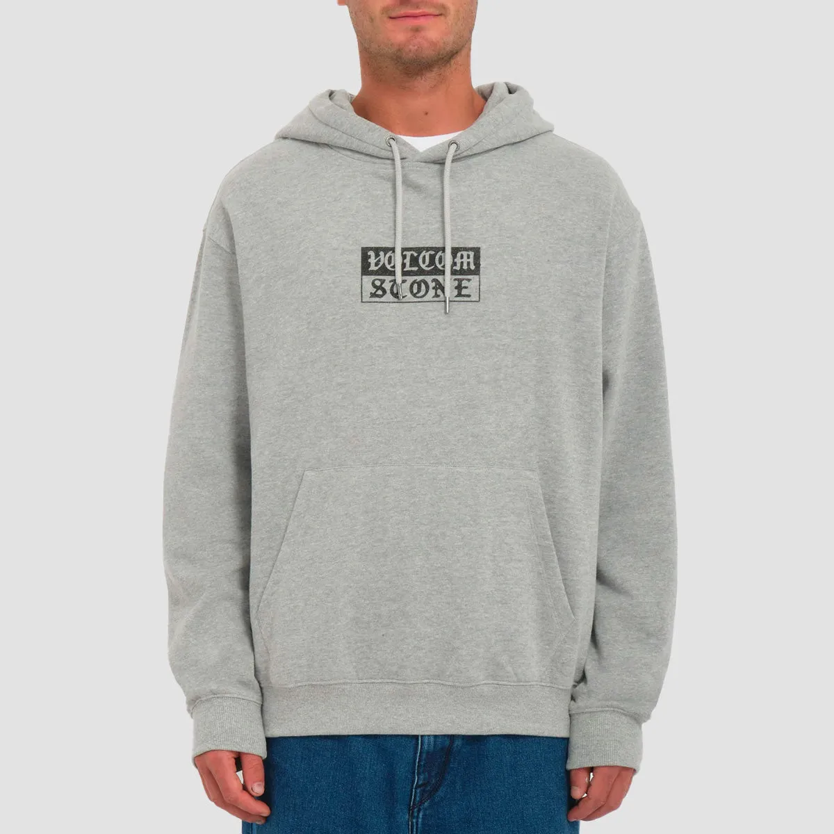 Volcom Watanite We'll Speak To You Pullover Hoodie Heather Grey