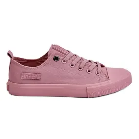 Women's Classic Low Sneakers Big Star LL274027 Pink