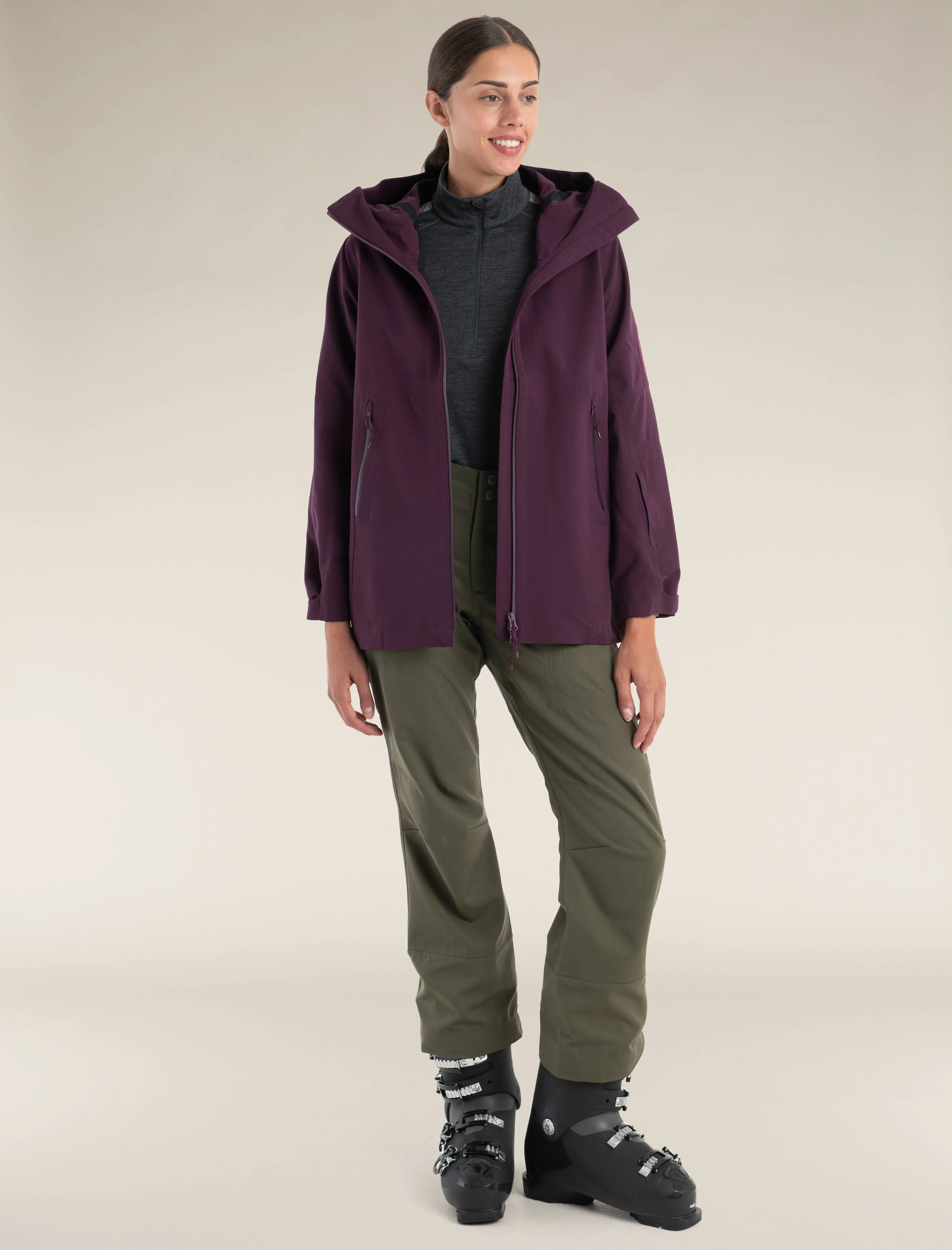 Women's Merino Shell+™ Peak Hooded Jacket