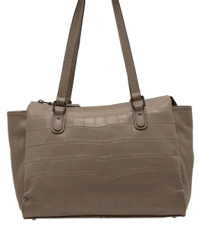 Women's taupe leather bag syd bc 301