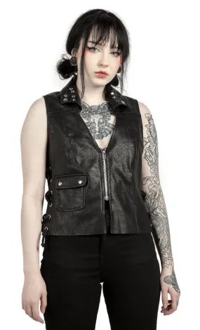 women's vest DISTURBIA - Brody - SS19M37  -  Metal-shop