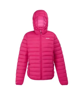 Womens/ladies marizion hooded padded jacket pink potion/flamingo pink Regatta