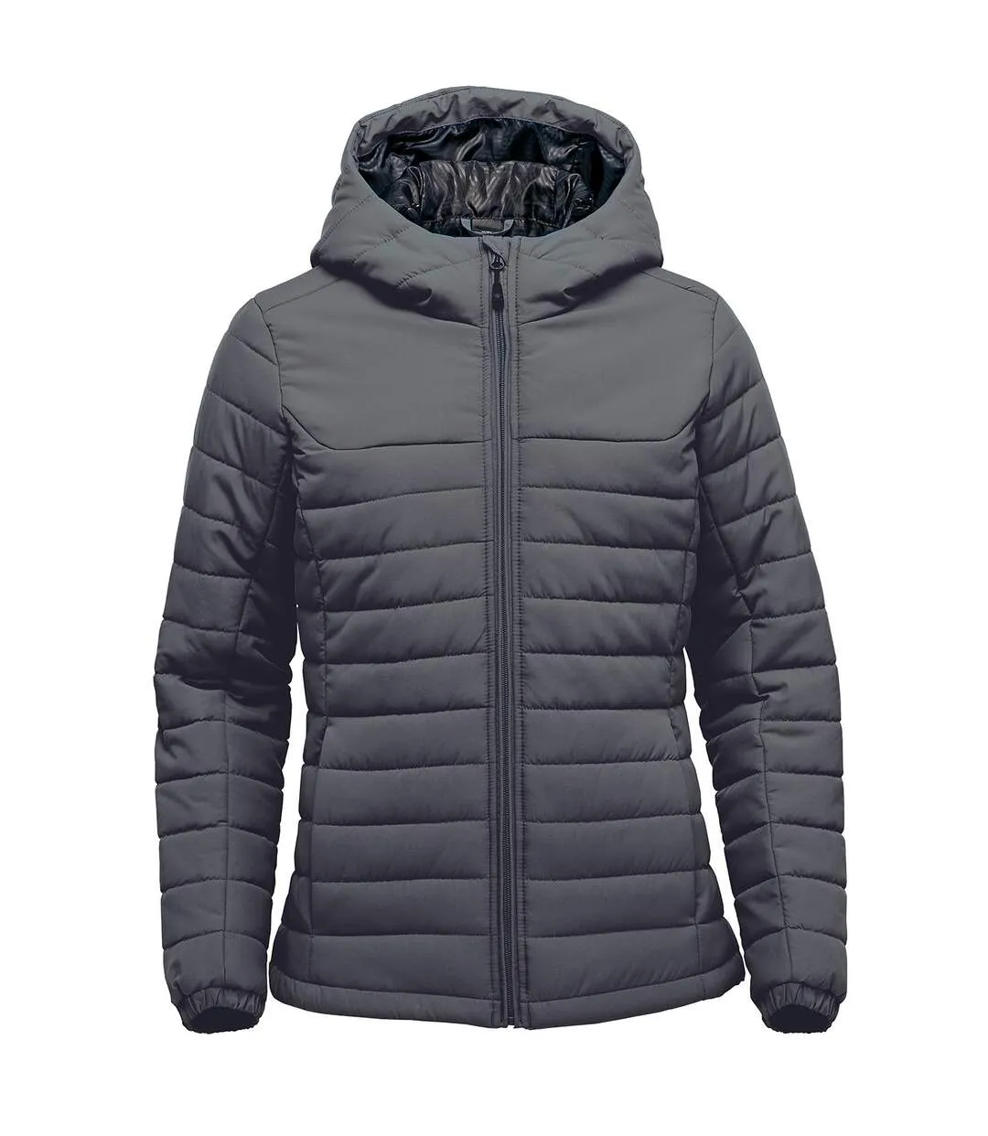 Womens/ladies nautilus quilted hooded jacket dolphin Stormtech