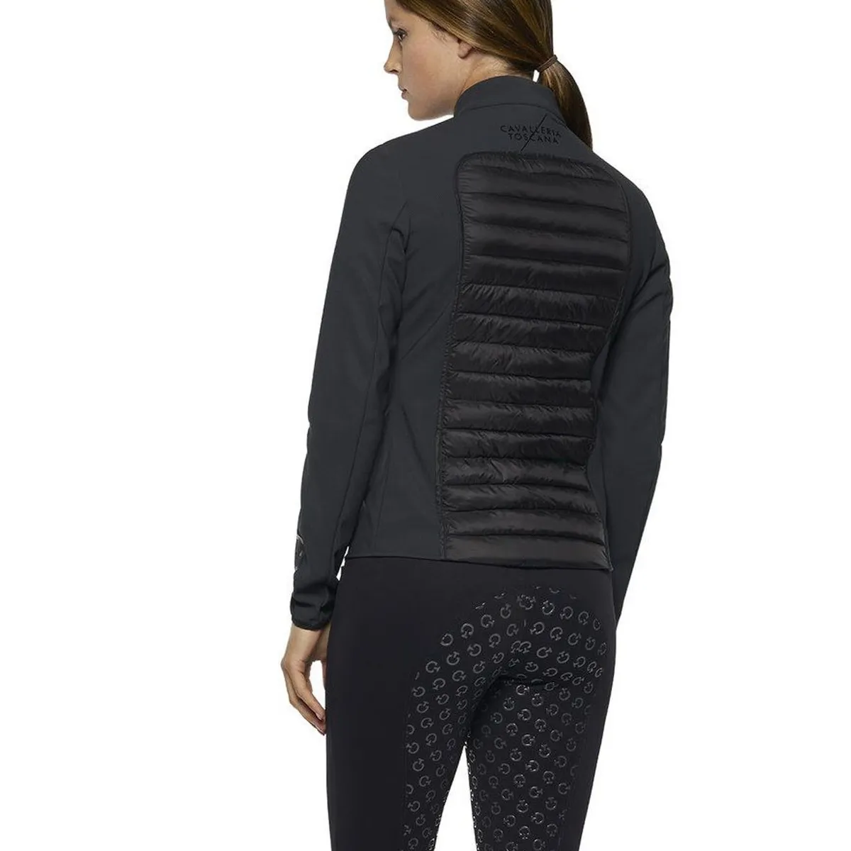 WOMEN'S LIGHT JACKET WITH MULTILOGUE ZIP CT