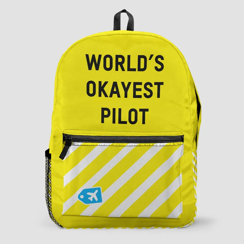 World's Okayest Pilot - Backpack