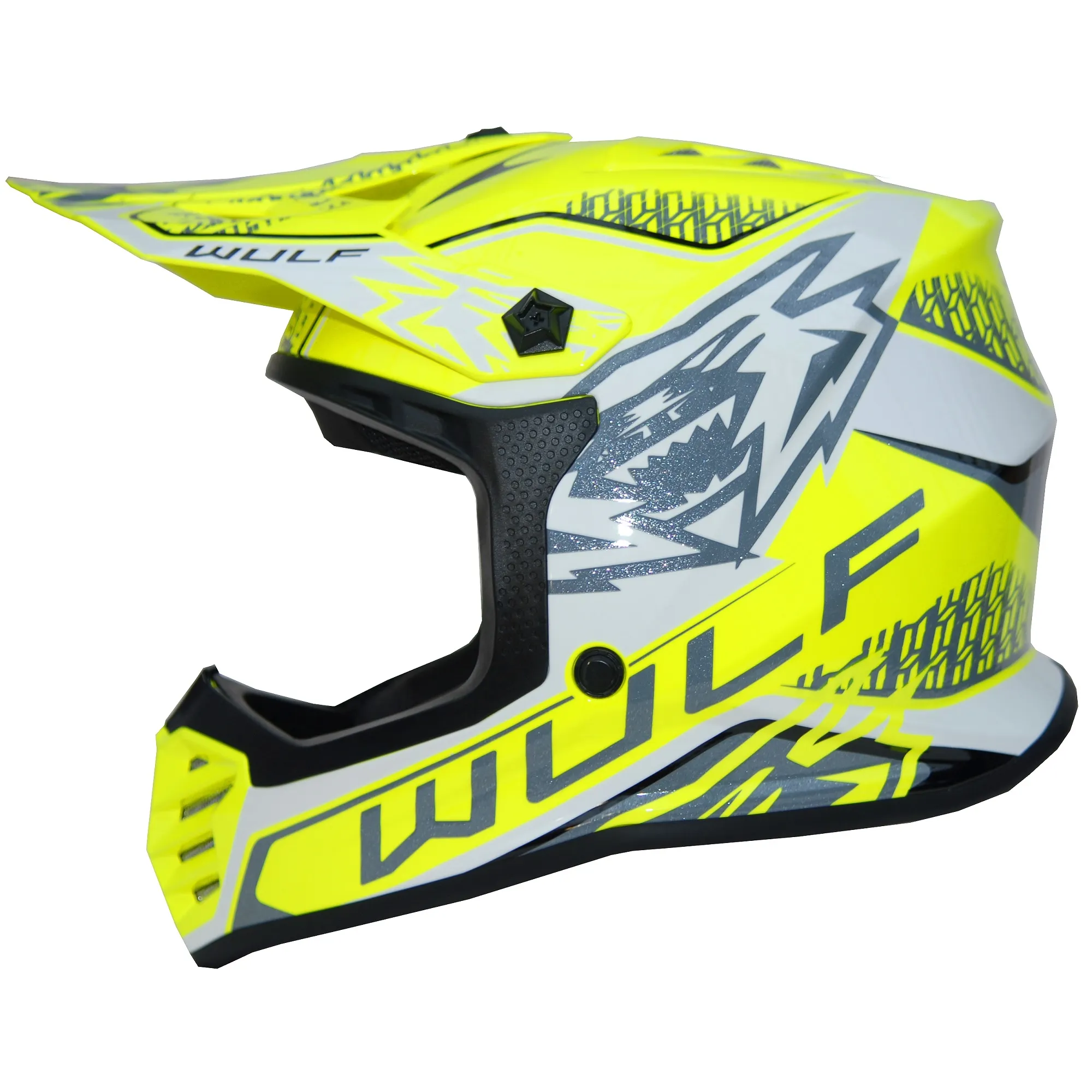 Wulfsport Cub Air-X Helmet - Yellow