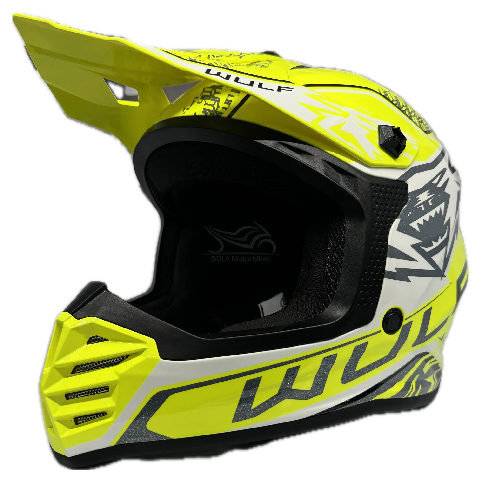 Wulfsport Cub Air-X Helmet - Yellow