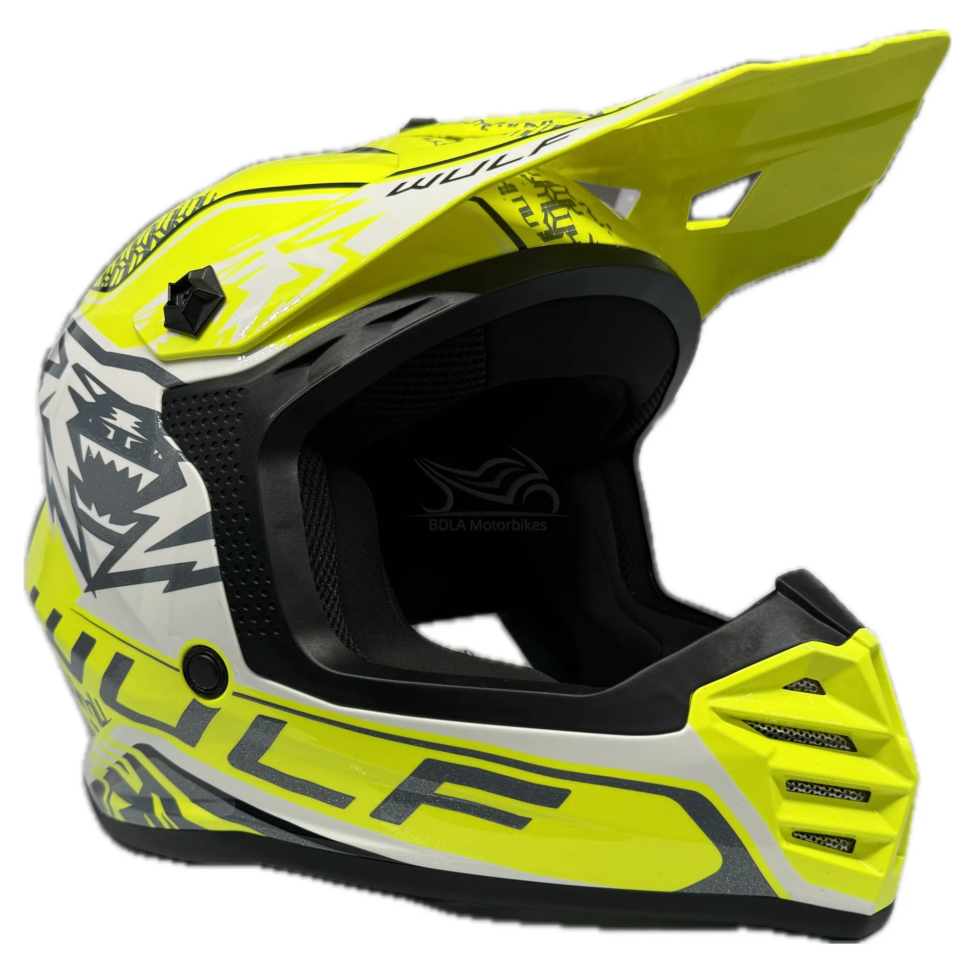 Wulfsport Cub Air-X Helmet - Yellow