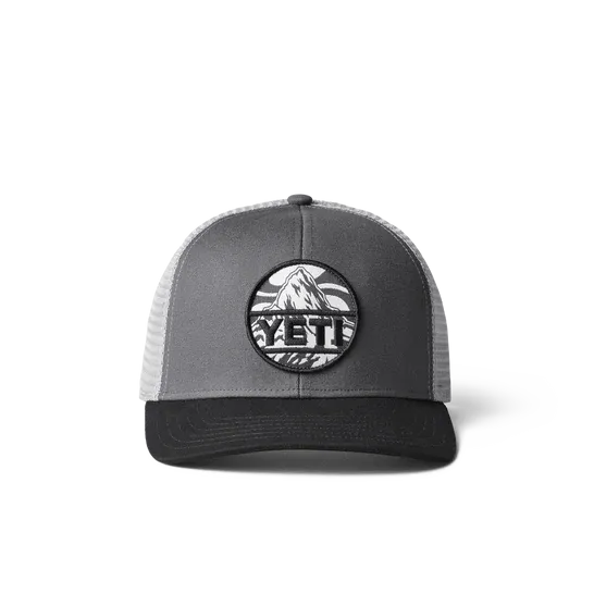 Yeti Mountain Badge Hat - Black