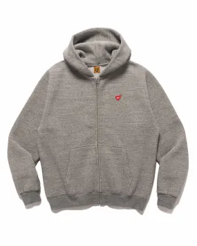 Zip-Up Hoodie Gray